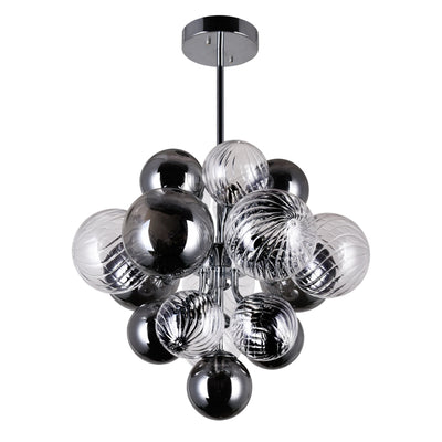 Pallocino Chandeliers Chrome 8 Lights
