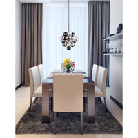 Pallocino Chandeliers Chrome 8 Lights