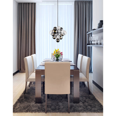 Pallocino Chandeliers Chrome 8 Lights
