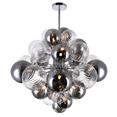 Pallocino Chandeliers 15 Light Chrome Finish