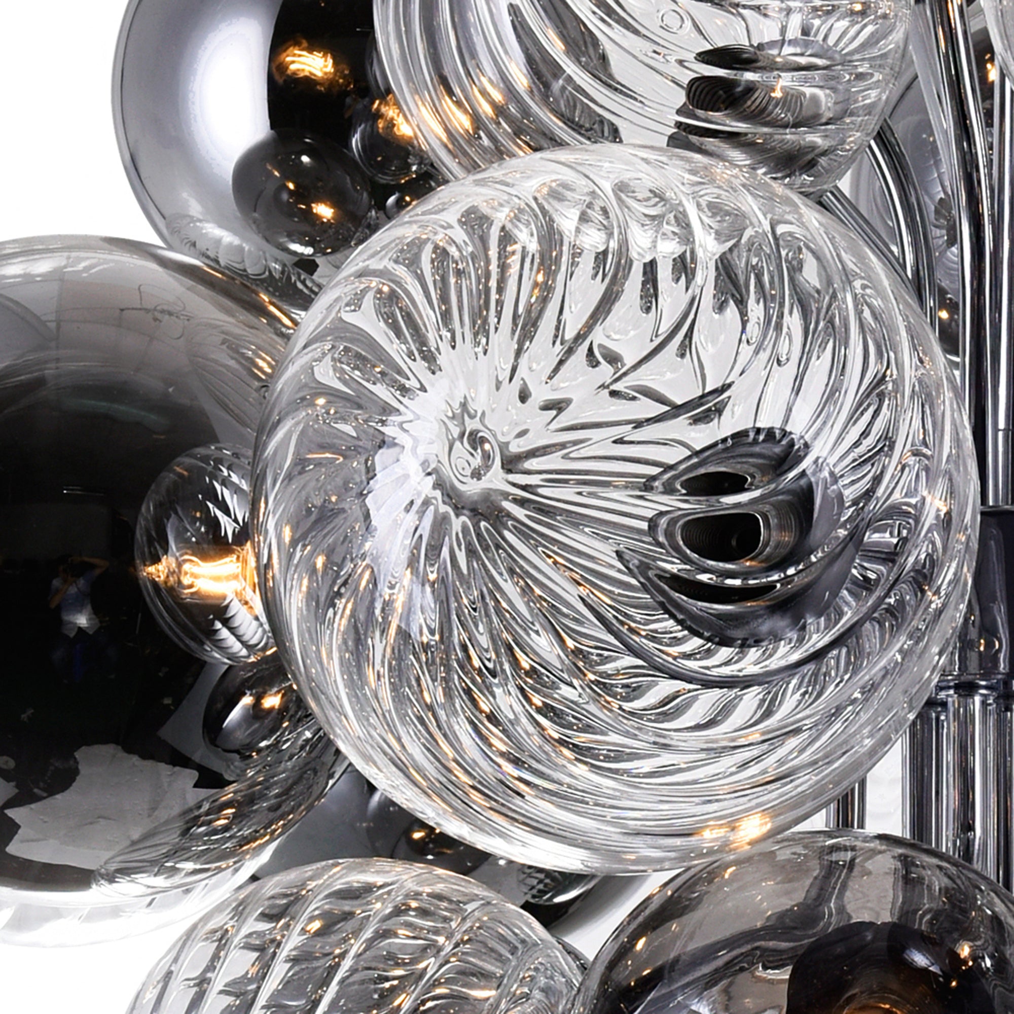 Pallocino Chandeliers 15 Light Chrome Finish