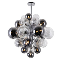 Pallocino Chandeliers 15 Light Chrome Finish