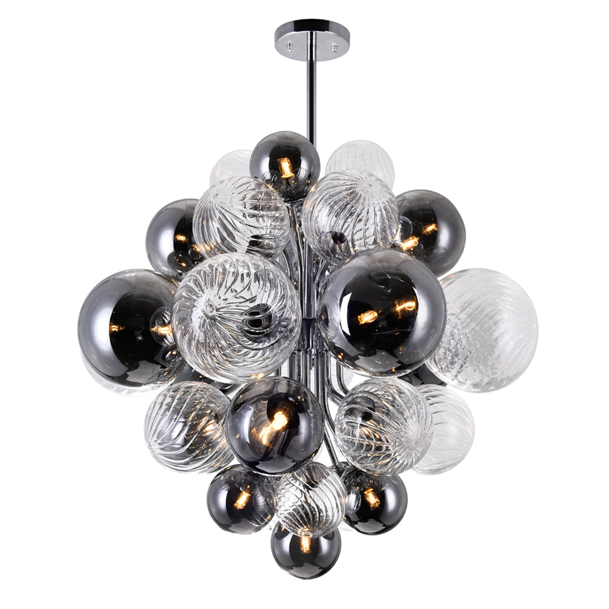 Pallocino Chandeliers 15 Light Chrome Finish