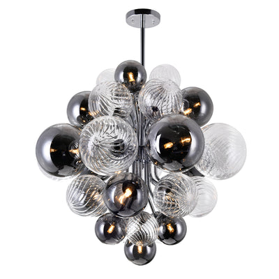 Pallocino Chandeliers 15 Light Chrome Finish