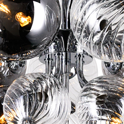 Pallocino Chandeliers 27 Light Chrome