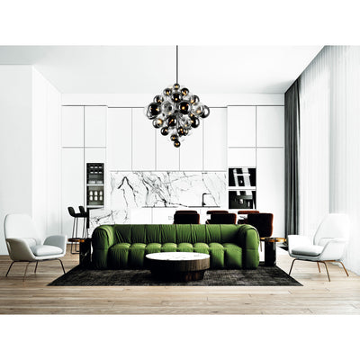 Pallocino Chandeliers 27 Light Chrome