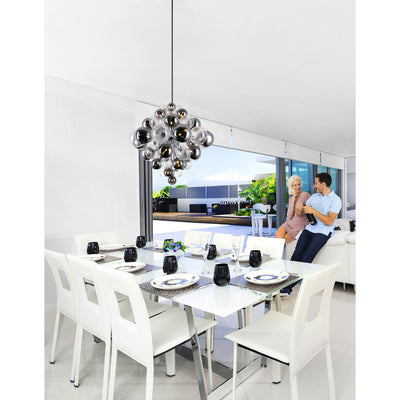 Pallocino Chandeliers 27 Light Chrome