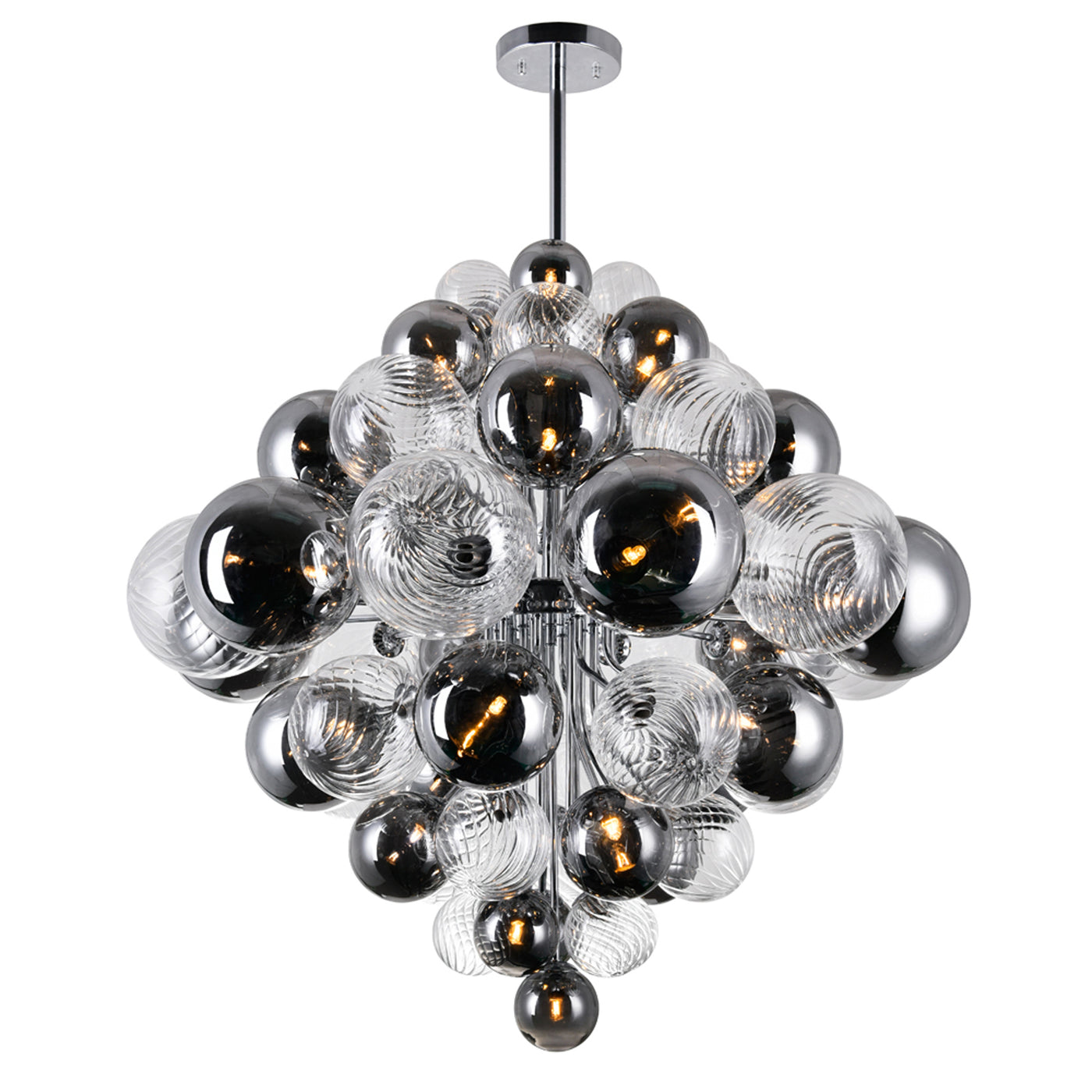 Pallocino Chandeliers 27 Light Chrome