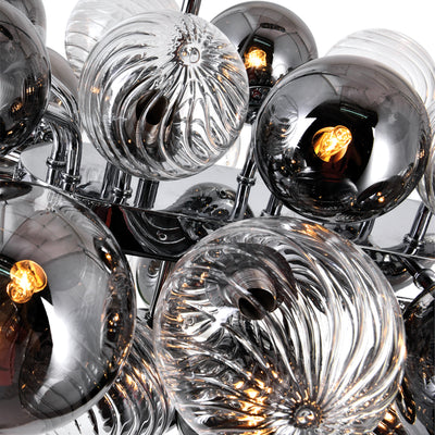 Pallocino Chandeliers 27 Light Chrome Finish