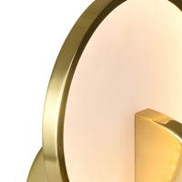 Tranche 1 Light Brass Table Lamp Brushed Brass