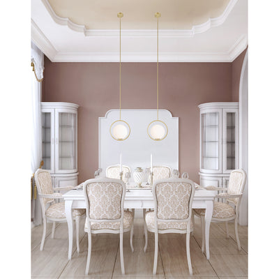 Celeste Pendants 1 Light Medallion Gold