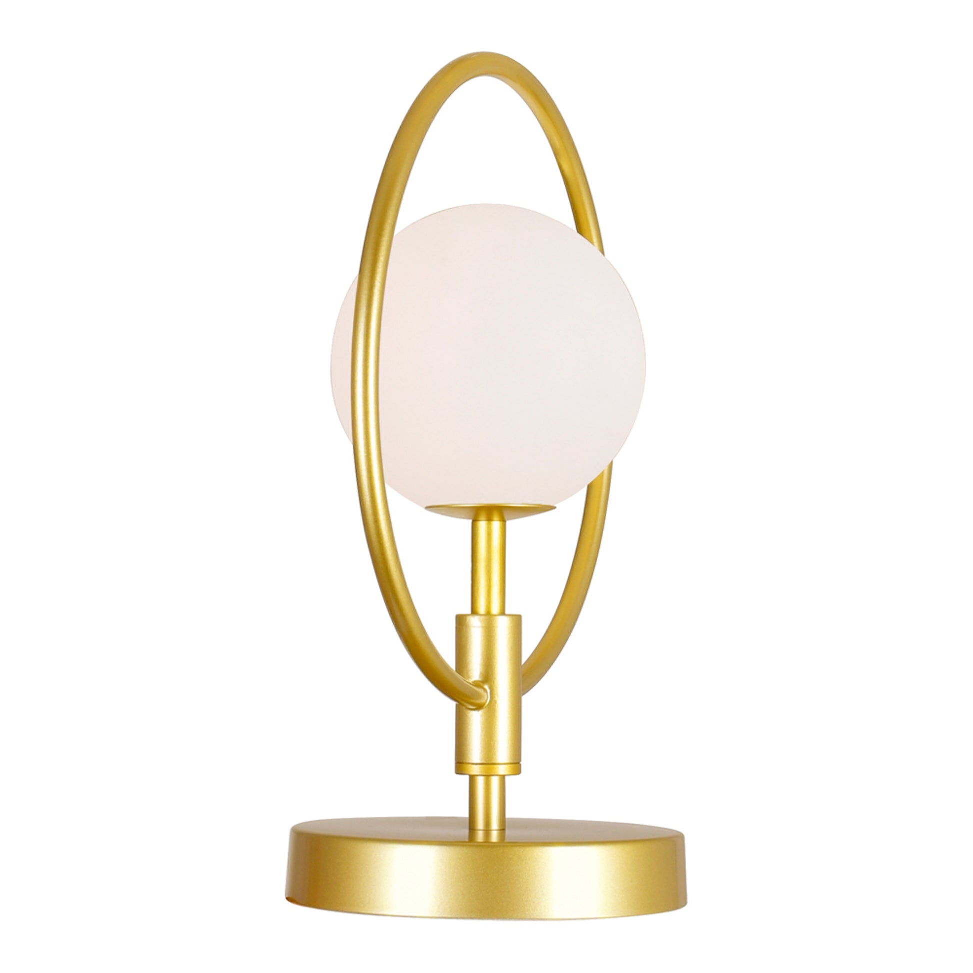Celeste 1 Light Gold Table Lamp Medallion Gold