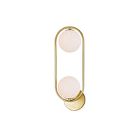 Celeste Wall Lights 2 Medallion Gold Metal