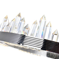 Agassiz Integrated LED Nickel Chandelier