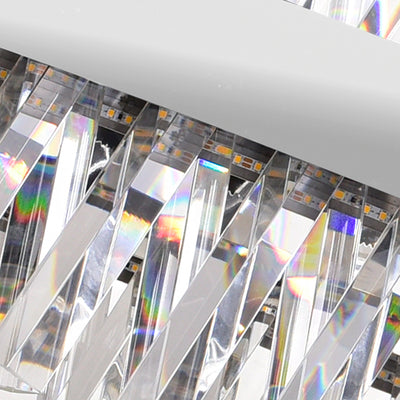 Glace Chandeliers Chrome Integrated LED