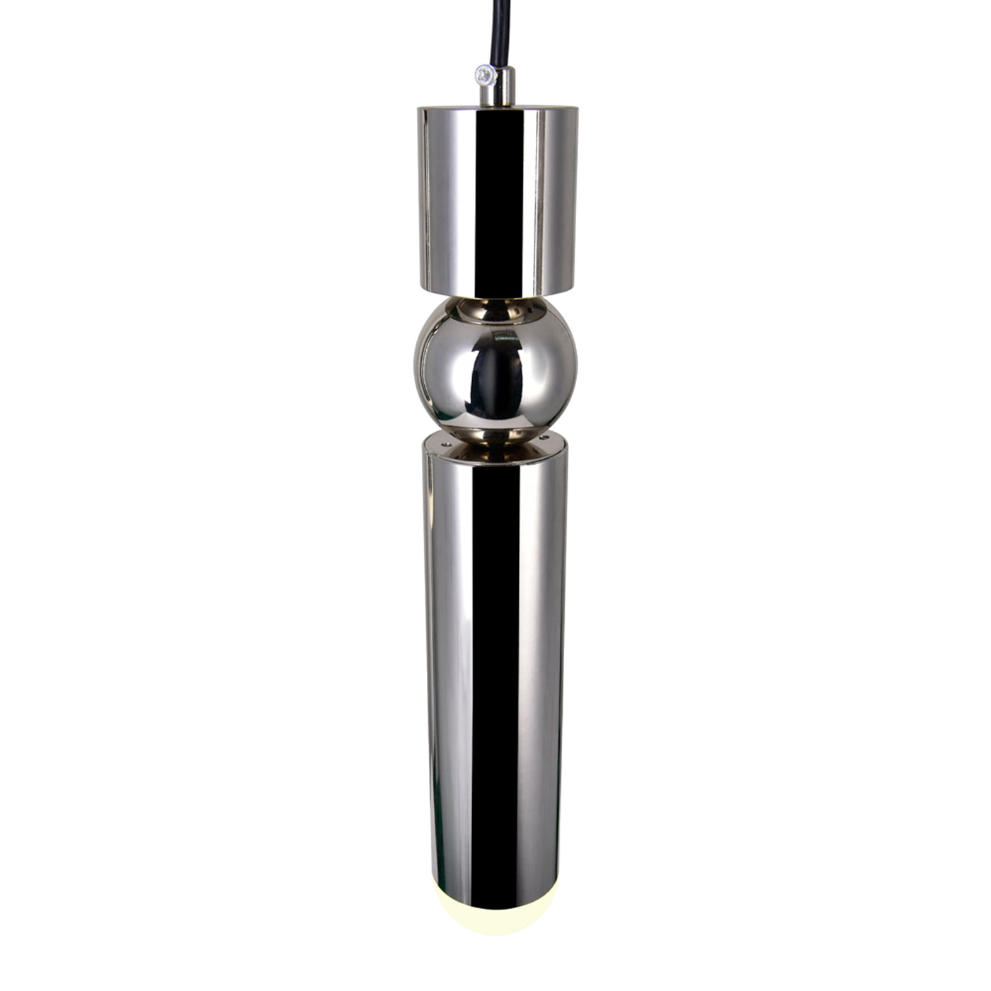 Chime 3 Light Polished Nickel Table Chandelier