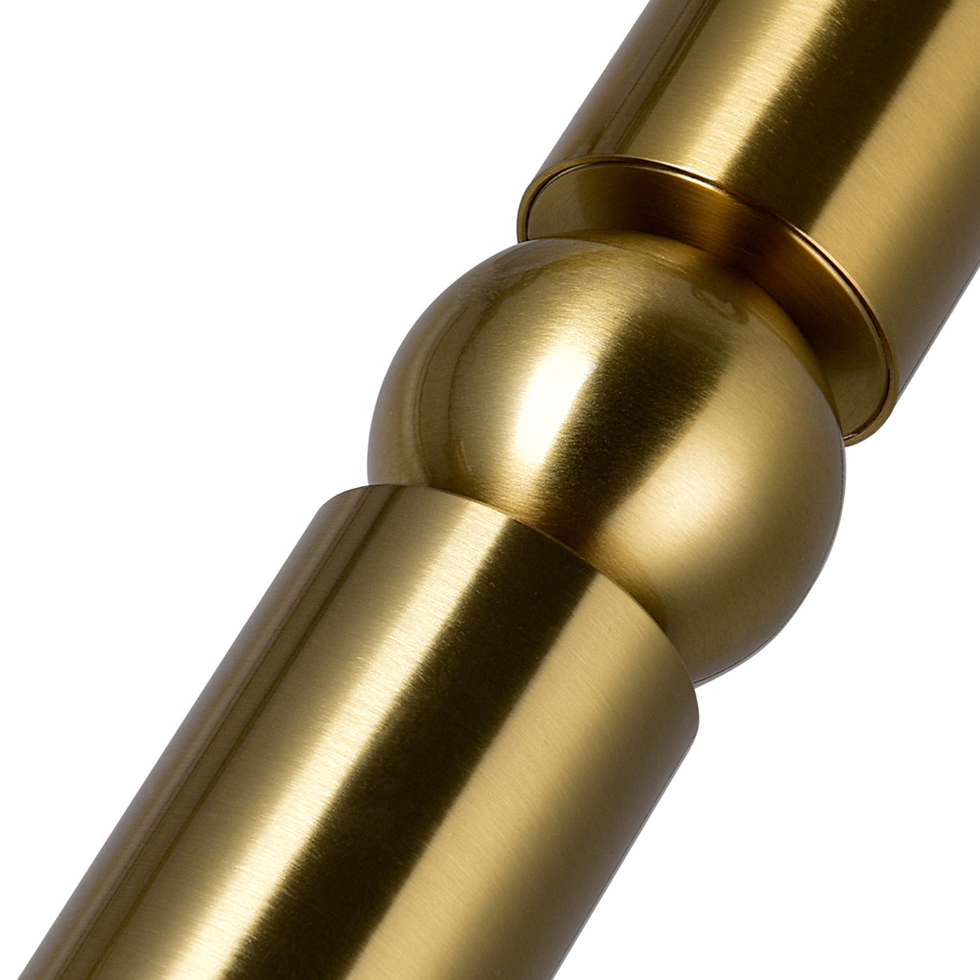 Chime 1 Light Brass Pendant Light Integrated LED