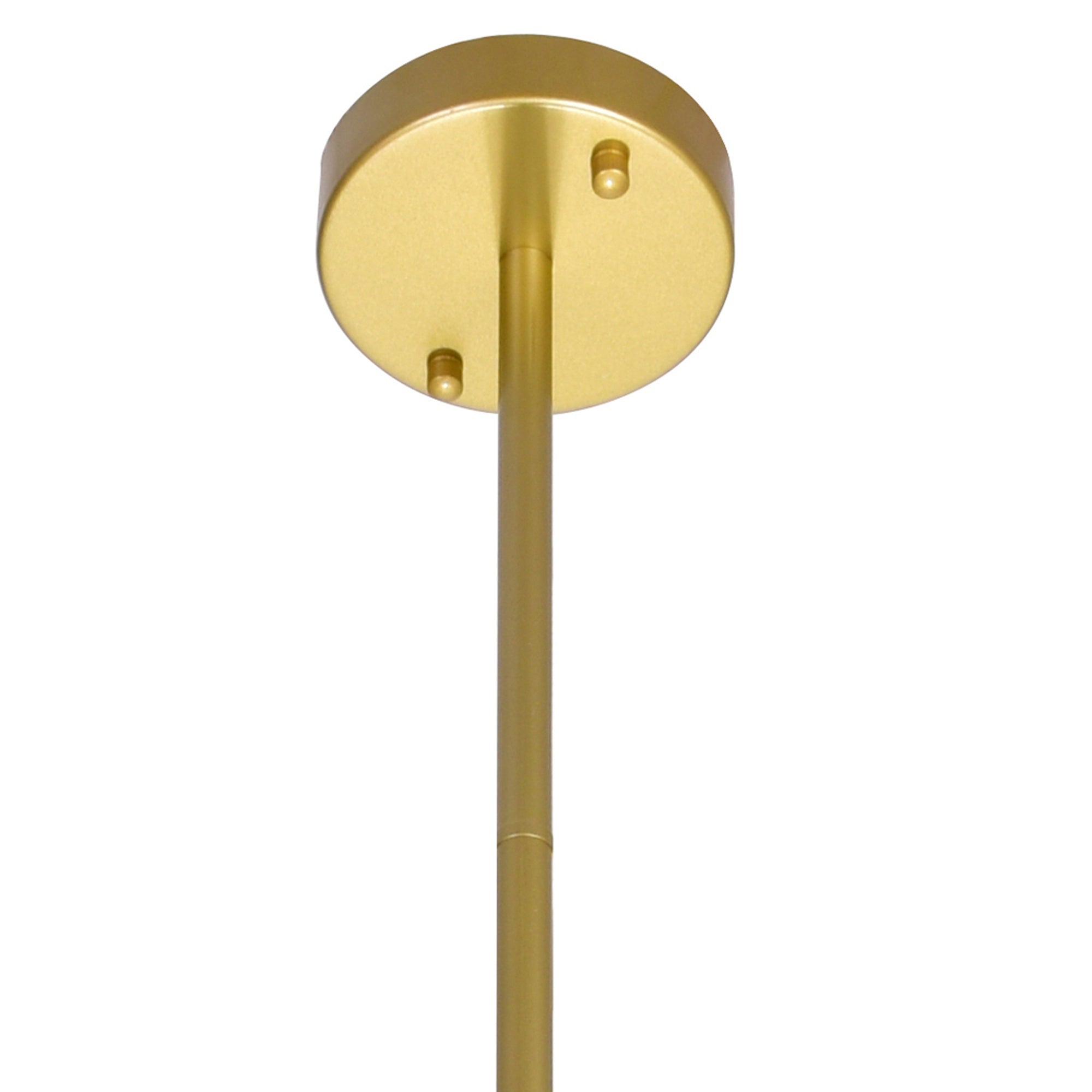 Tourch 7 Light Gold Chandelier 36in Medallion Finish