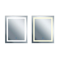 Abril Mirrors White Integrated LED 32x40