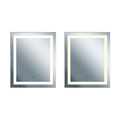 Abril Mirrors White Integrated LED 32x40
