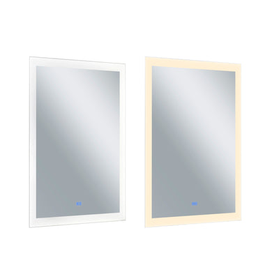 Abigail Mirrors 30x49in LED White Finish