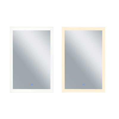 Abigail Mirrors 30x49in LED White Finish