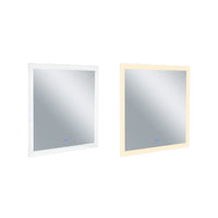 Abigail Mirrors White Integrated LED 36 Inch