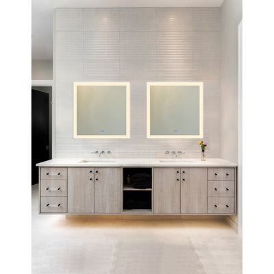 Abigail Mirrors White Integrated LED 36 Inch