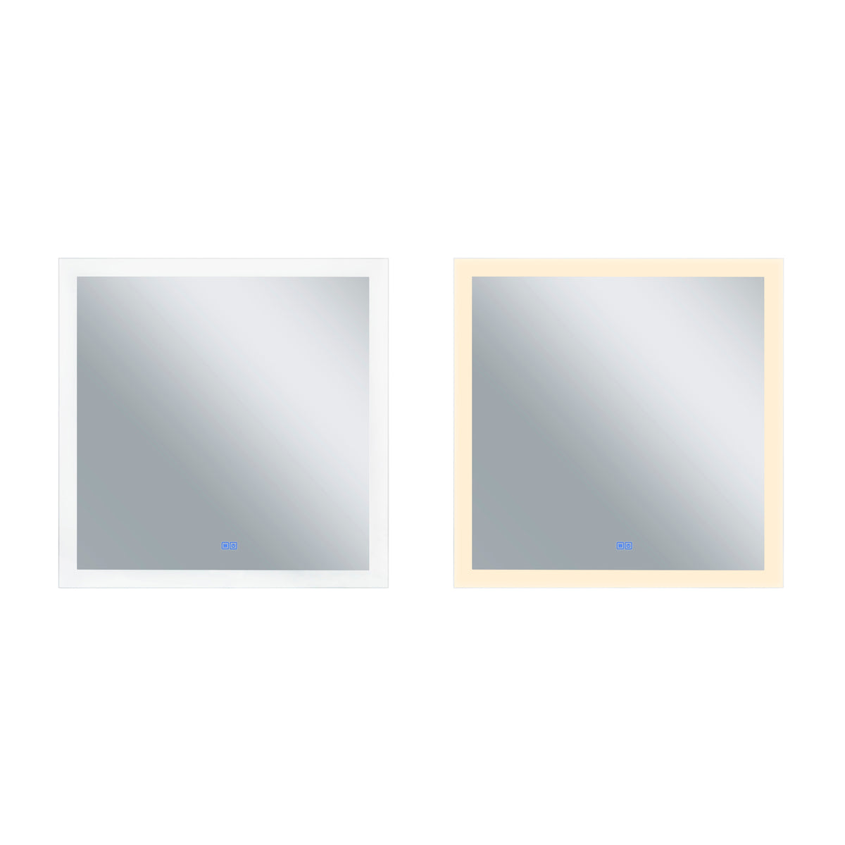 Abigail Mirrors White Integrated LED 36 Inch