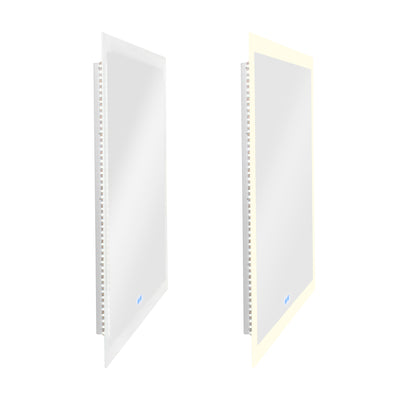 Abigail Mirrors 40x36 White LED