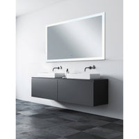 Abigail Mirrors White 70x36in LED
