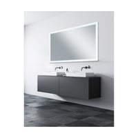 Abigail Mirrors White 70x36in LED