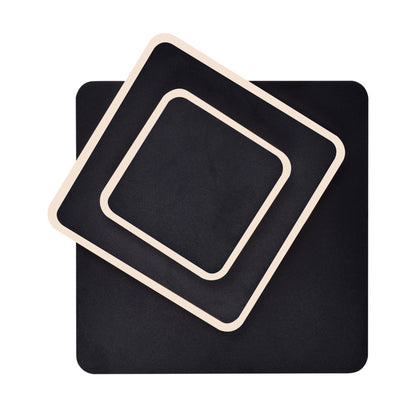 Private I 1 Light Black Wall Sconce Integrated LED