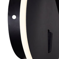 Private Wall Lights Matte Black Adjustable LED