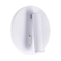 Private Wall Lights Matte White LED Adjustable