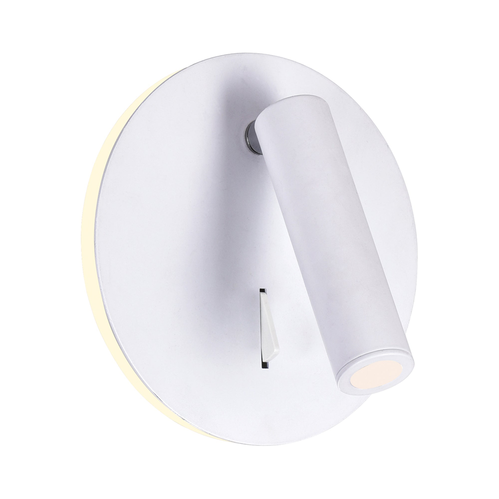 Private Wall Lights Matte White LED Adjustable