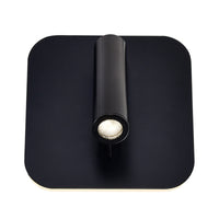 Private Wall Lights Matte Black Adjustable LED