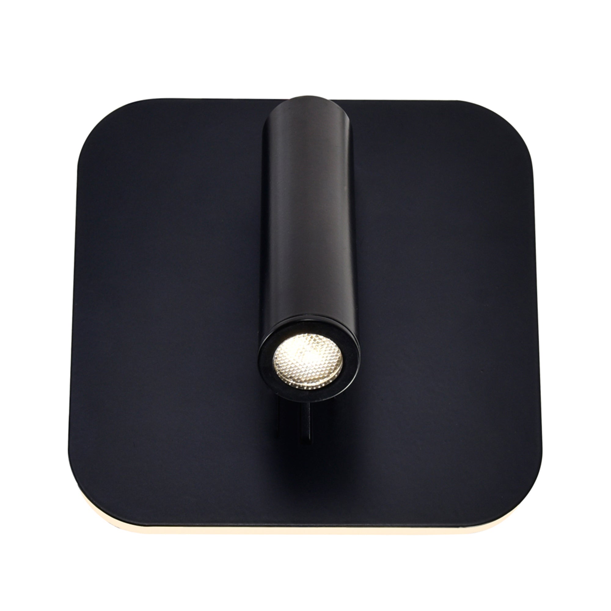 Private Wall Lights Matte Black Adjustable LED