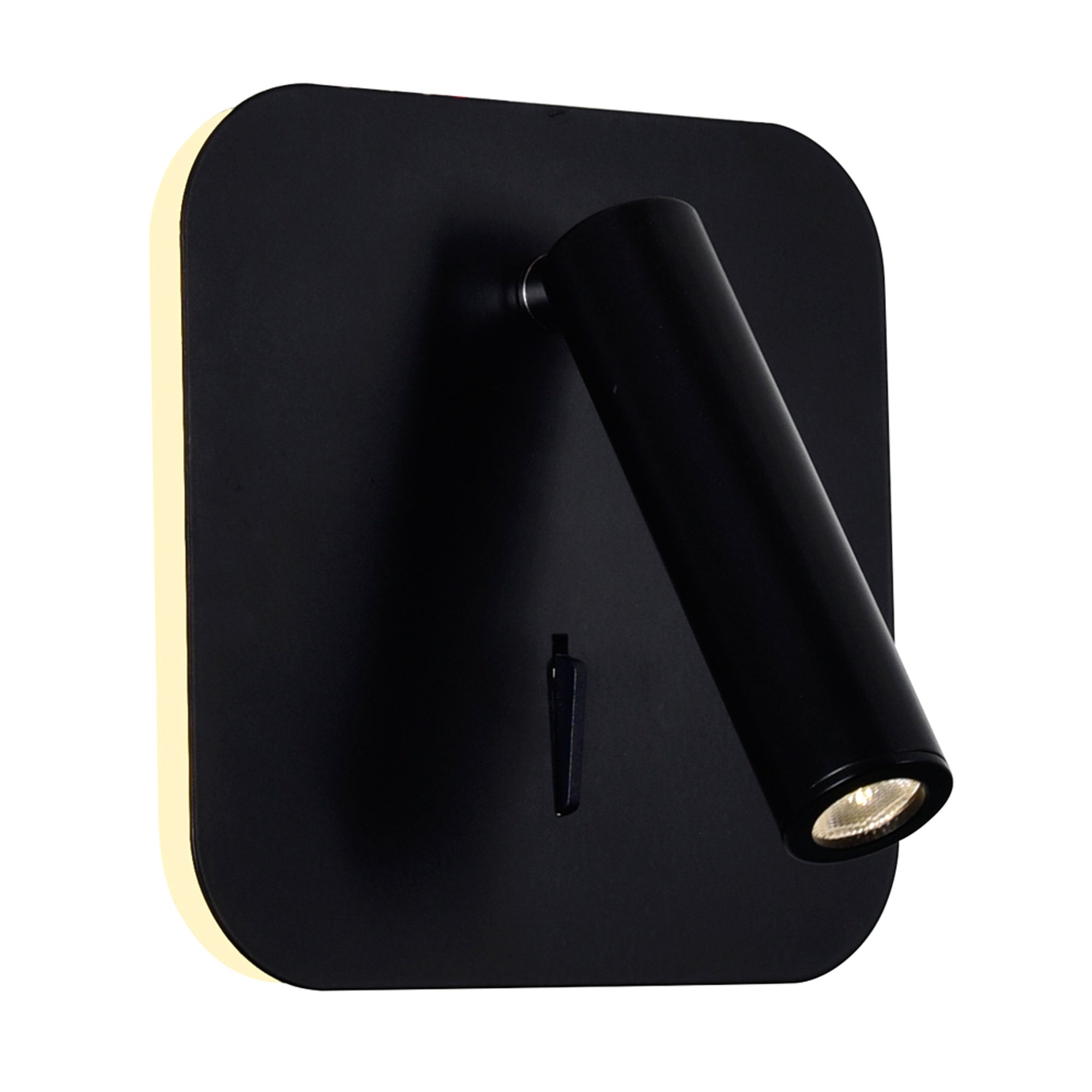 Private Wall Lights Matte Black Adjustable LED