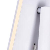 Private Wall Lights Matte White Adjustable LED