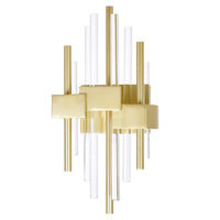 Millipede Wall Lights Satin Gold LED