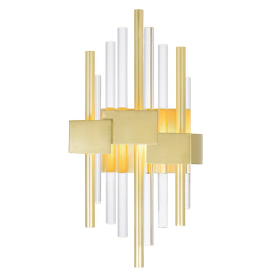 Millipede Wall Lights Satin Gold LED