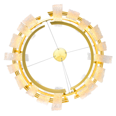 Guadiana Chandeliers LED Satin Gold 24in