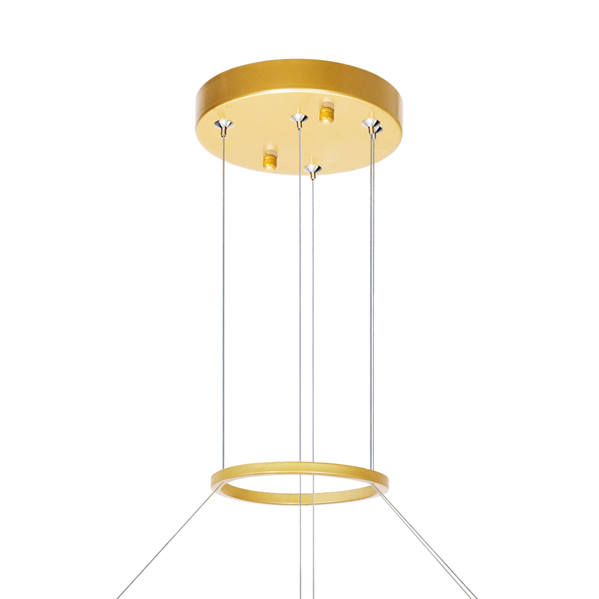 Guadiana Chandeliers LED Satin Gold 24in