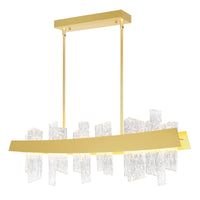 Guadiana Chandeliers Satin Gold 39in LED