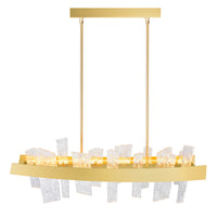 Guadiana Chandeliers Satin Gold 39in LED