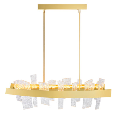 Guadiana Chandeliers Satin Gold 39in LED