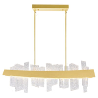 Guadiana Chandeliers Satin Gold 39in LED