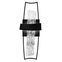 Guadiana Wall Lights Black Satin Gold LED