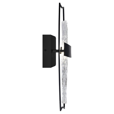 Guadiana Wall Lights Black Satin Gold LED